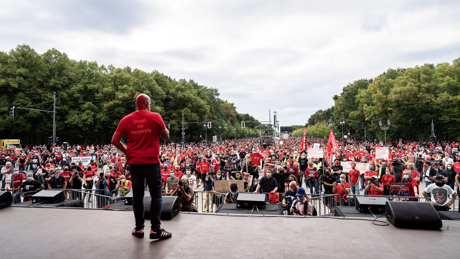 GLP at german Red Alert march